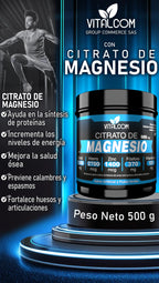 Citrato De Magnesio 500gr